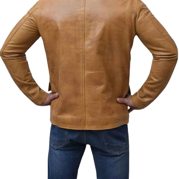 Men's Arthur RDR Classic Brown Premium Leather Coat