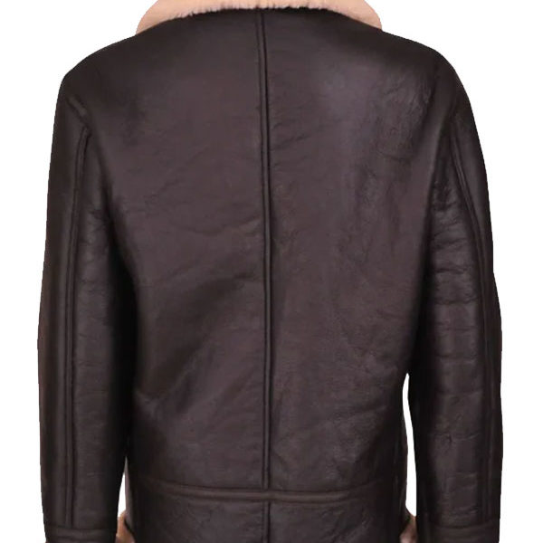 SF Aviator Tracy Brown Genuine Leather Jacket