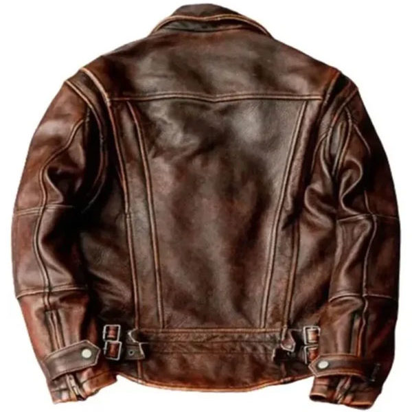 The Adventure Bound Brown Real Leather Jacket