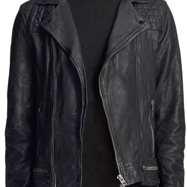 Tony Padilla 13 Reasons Why S04 Black Leather Jacket