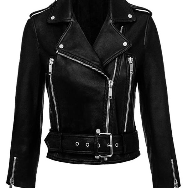 Woman's Harlan Coben’s Shelter Sage Linder Leather Jacket