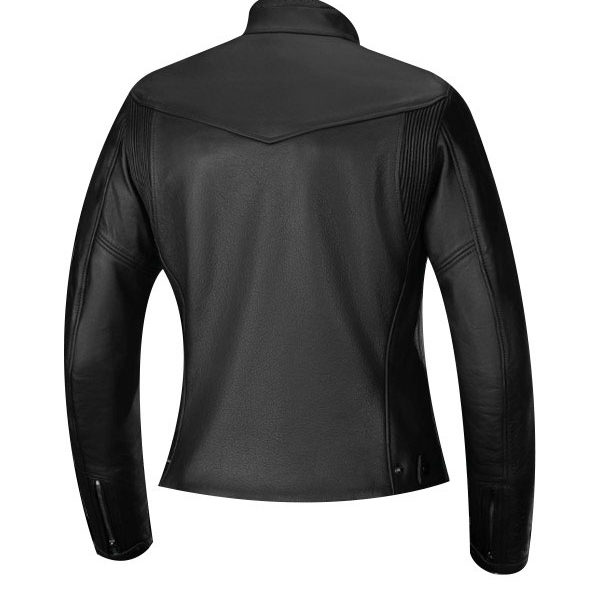 Women’s Slimfit Cowhide Black Biker Leather Jacket