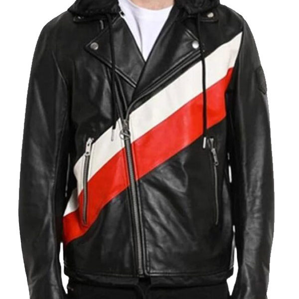 Zach Dempsey 13 Reasons Why S04 Black Real Leather Jacket