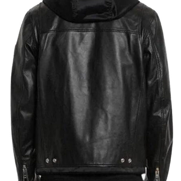 Zach Dempsey 13 Reasons Why S04 Black Real Leather Jacket